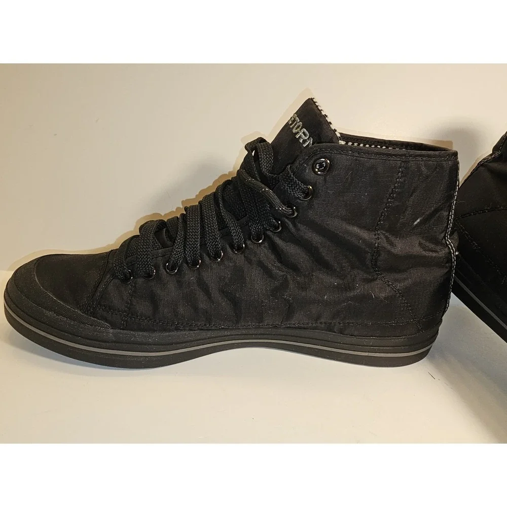 Trentorn Mens Bailey Waterproof High Top Sneakers Size 11 Black
